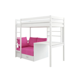 Thuka Hit 7 Single High Sleeper Bed with Desk & Sofa Bed - thumbnail 7