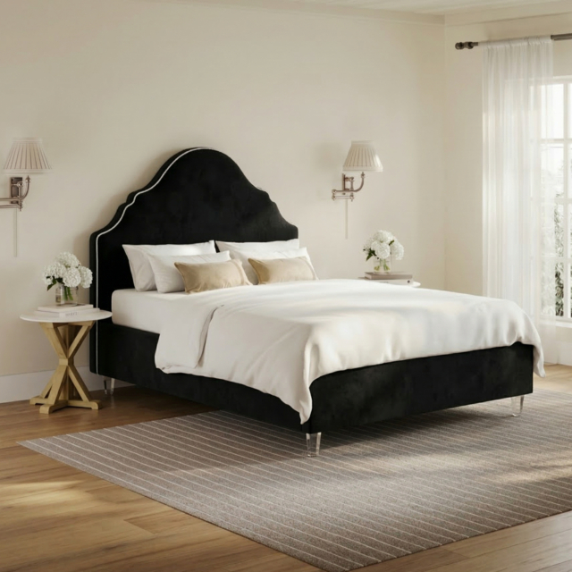 LPD Quince Bed-Onyx Double - image 1