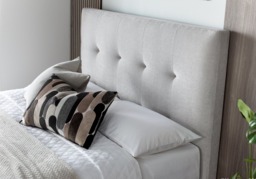 Kaydian Walkworth Fabric Ottoman Storage Bed in Maskat Clay - Double - thumbnail 4