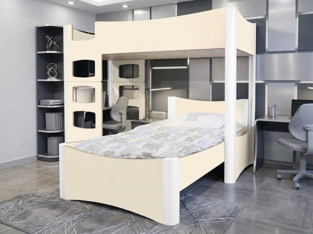 Mathy By Bols Fusion High sleeper-Beige Ivory - image 1