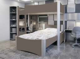 Mathy By Bols Fusion High sleeper-Beige Ivory - thumbnail 7