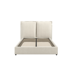 LPD Sunday Upholstered Bed Linen-Ivory-Double - thumbnail 2