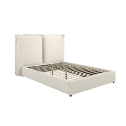LPD Sunday Upholstered Bed Linen-Ivory-Double - thumbnail 3