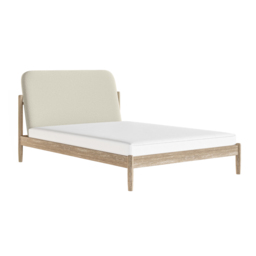 Flair Dahlia Pillowback Wooden Bed Frame-Kingsize - thumbnail 5