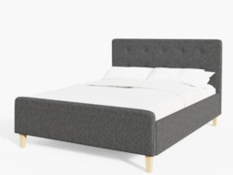 GFW Ashbourne Grey Fabric Bed Frame-Single - thumbnail 6