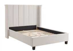 Limelight Polaris Recycle Fabric Bed Frame-Natural-Double - thumbnail 7