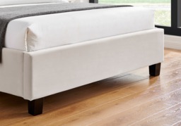Limelight Polaris Recycle Fabric Bed Frame-Natural-Double - thumbnail 5