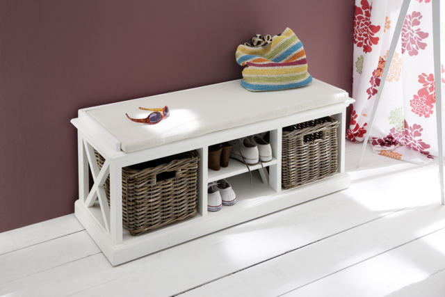 Nova Solo Halifax Bench and Basket Set