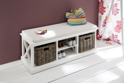 Nova Solo Halifax Bench and Basket Set - thumbnail 1