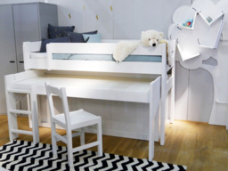 " Mathy By Bols Dominique Mid Sleeper Bed with Desk & Drawer" - thumbnail 6