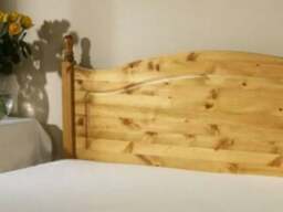 Friendship Mill Orlando Scandinavian Pine Wooden Headboard - Small Double - thumbnail 4