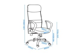 Alphason Orlando Black Office Chair - thumbnail 5
