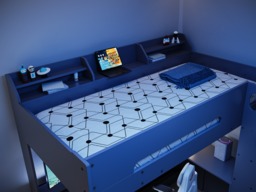 Flair Skyhigh Single Gaming High Sleeper Anthracite - thumbnail 5