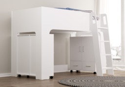Flintshire Furniture Eden Mid Sleeper-Grey - thumbnail 2