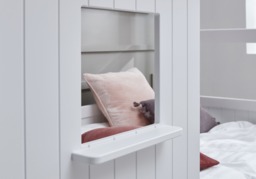 Thuka Flexa Nordic Playhouse Loft Bed Single Grooved White - thumbnail 4