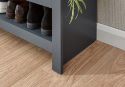GFW Lancaster Simple Shoe Storage Bench-Grey - thumbnail 7