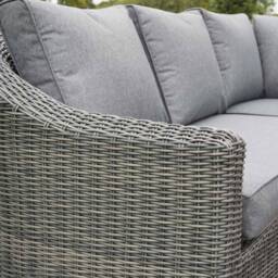 Rowlinson Bunbury Corner Sofa Set Grey Weave - thumbnail 5