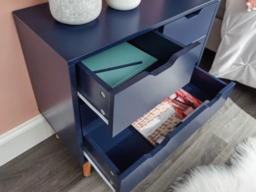 GFW Nyborg 2+2 Drawer Chest-White - thumbnail 7