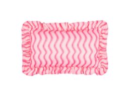 Furn Summer Solstice Wiggly Stripe 30 x 50cm Outdoor Polyester Cushion-Hot Pink - thumbnail 2