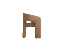 LPD Alba Dining Chair Velvet (1 Per Pack)-Mole - thumbnail 5