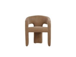 LPD Alba Dining Chair Velvet (1 Per Pack)-Mole - thumbnail 4