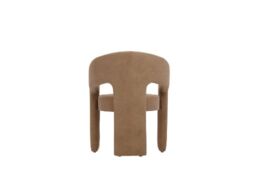 LPD Alba Dining Chair Velvet (1 Per Pack)-Mole - thumbnail 3