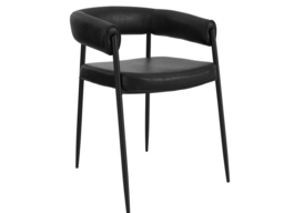 LPD Queens Dining Chairs Black - thumbnail 3