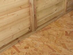 Rowlinson Shiplap Apex Shed Double Door 8x6cm - thumbnail 4
