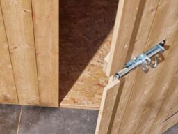 Rowlinson Shiplap Apex Shed Double Door 8x6cm - thumbnail 6