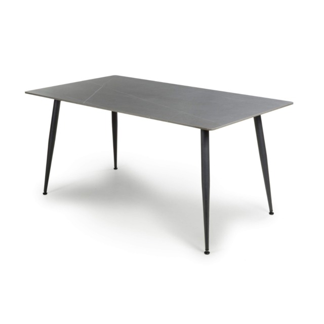 Flair Monaco 1.6m Grey Dining Table - image 1