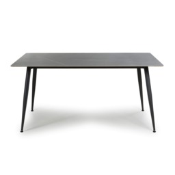 Flair Monaco 1.6m Grey Dining Table - thumbnail 2