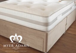 Myer Adams Memory Pocket Silk Divan-Small Double-4 Drawers - thumbnail 2