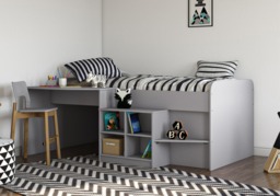 Kidsaw Pilot Cabin Bed Grey