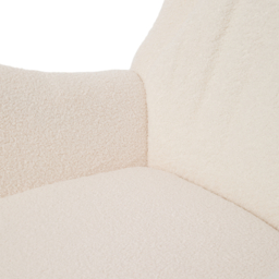 Living & Home Upholstered Rocking Chair - thumbnail 5