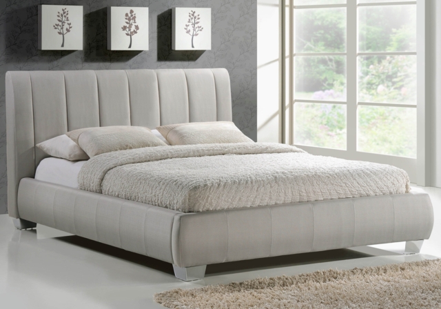 Time Living Braunston Bed Frame -Sand-Double - image 1
