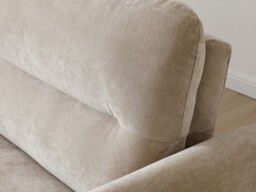 Kyoto Harvey 3 Seater Click Clack Sofa Bed Chenille Taupe - thumbnail 6