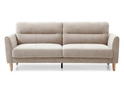 Kyoto Harvey 3 Seater Click Clack Sofa Bed Chenille Taupe - thumbnail 7