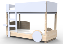 Mathy By Bols Discovery 1 Bunk Bed Powder Blue - thumbnail 1