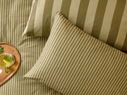 Furn The Ultimate Stripe 50 x 75cm Reversible Pillowcase Pair-Green Tea - thumbnail 3