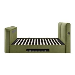 Koble Cordy Double Side-Lift Ottoman TV Bed Meadow Green - thumbnail 6