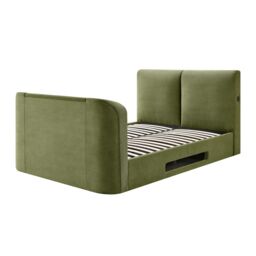 Koble Cordy Double Side-Lift Ottoman TV Bed Meadow Green - thumbnail 4