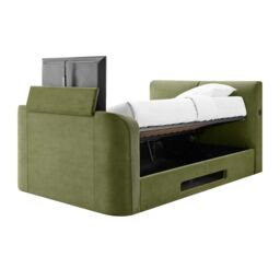 Koble Cordy Double Side-Lift Ottoman TV Bed Meadow Green - thumbnail 5