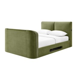 Koble Cordy Double Side-Lift Ottoman TV Bed Meadow Green - thumbnail 7