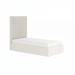 Flair Everley Single Ottoman Bed Cream Boucle - thumbnail 5