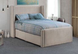 Sweet Dreams Tallis Divan Bed Frame-No Drawers-Double - thumbnail 1