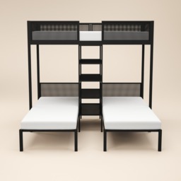 Flair Axton Metal Triple Bunk Bed - thumbnail 4