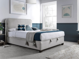 Kaydian Clifton Upholstered Ottoman Storage Bed Maskat Clay - Super King - thumbnail 7