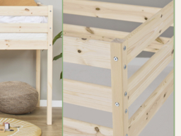 Hoppekids Shorty Midsleeper -Natural - thumbnail 6