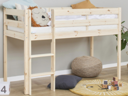 Hoppekids Shorty Midsleeper -Natural - thumbnail 2
