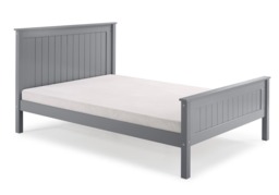 Limelight Taurus High Foot End Wooden Bed Frame-Double-Grey - thumbnail 7
